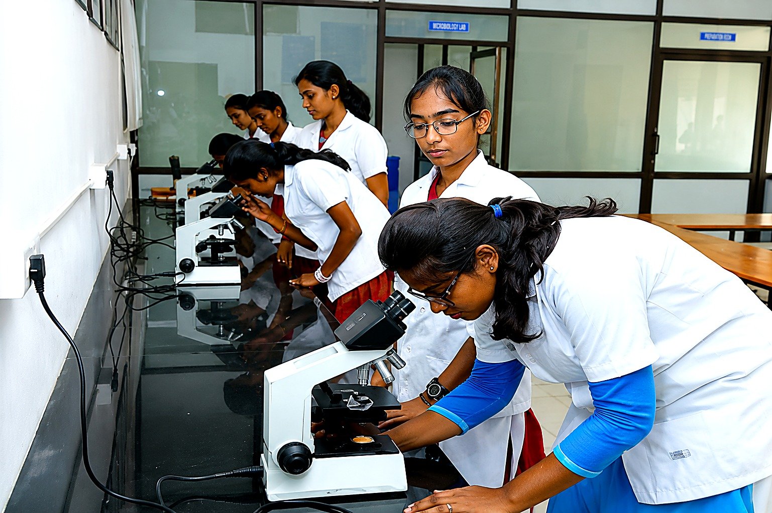 Microbiology laboratory