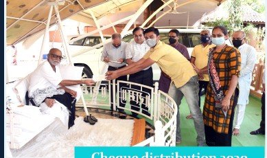 Annual Scholarship Cheque Distribution