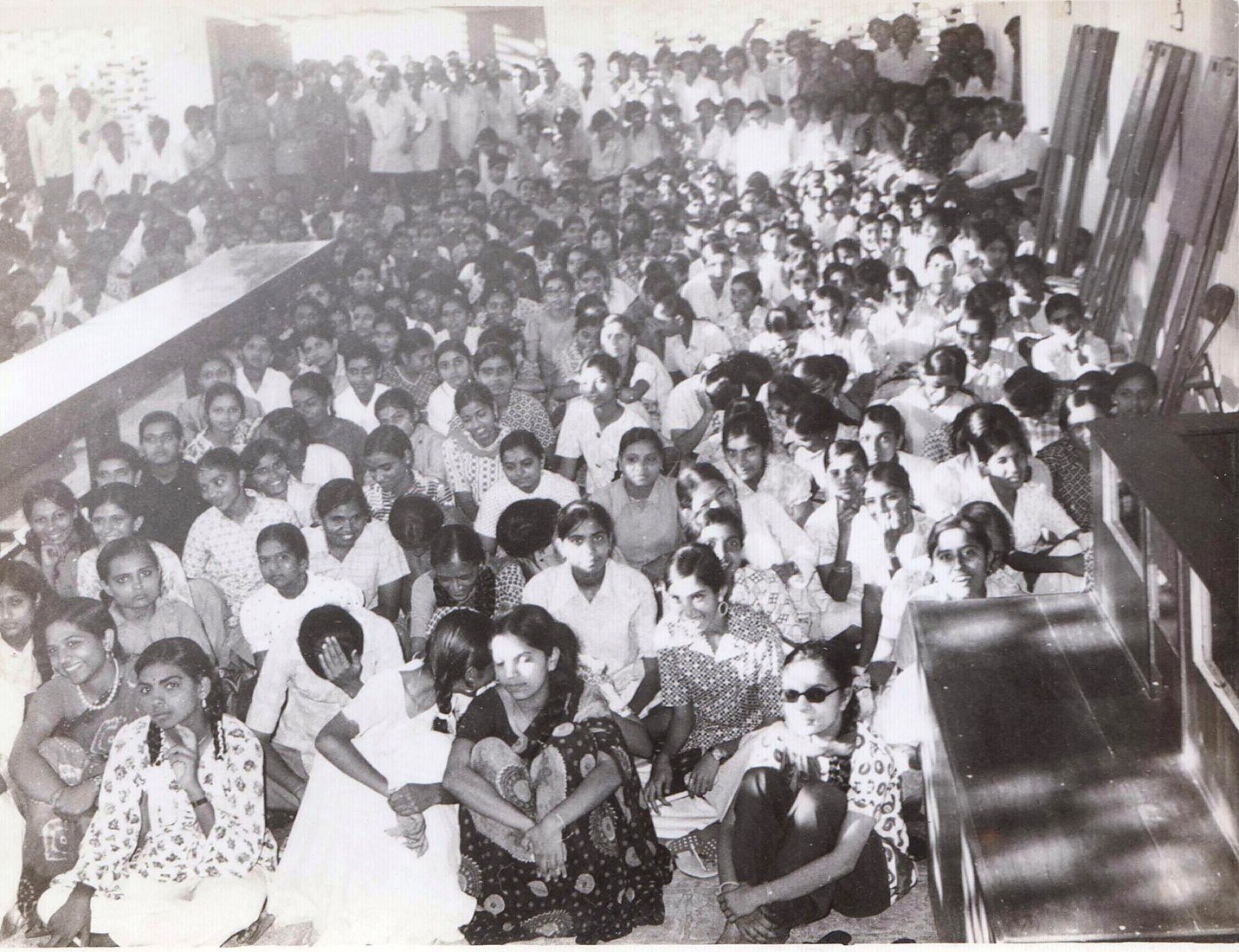 Archival college moment