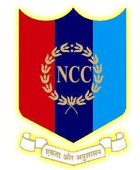 NCC emblem and flag visual